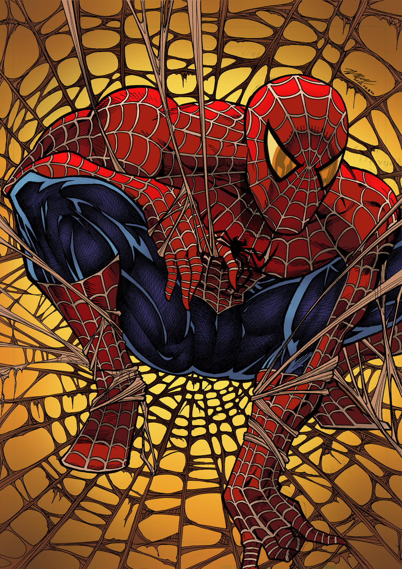 SpiderMan Trilogy 20th anniversary artwork by KyoungInKim on DeviantArt