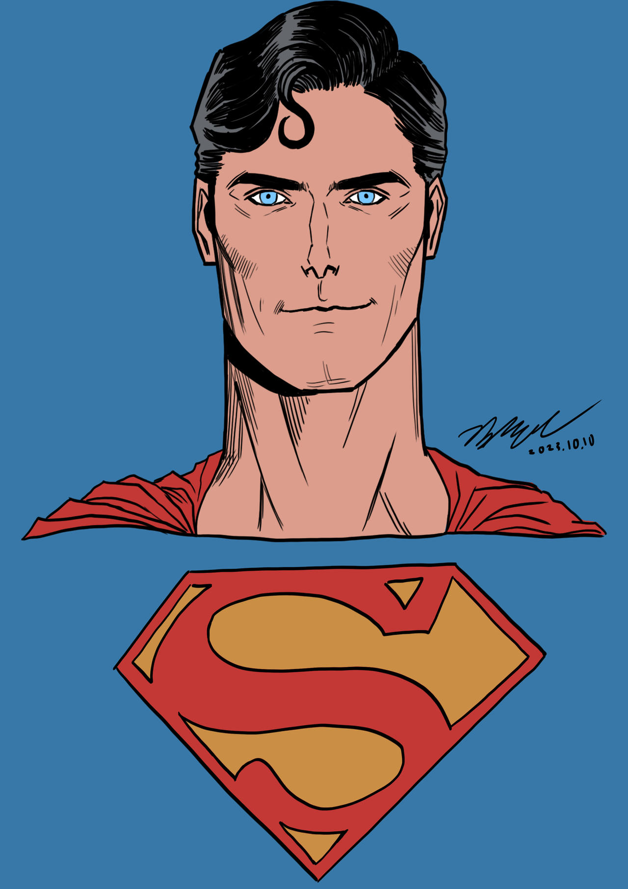 Christopher Reeve Superman by KyoungInKim on DeviantArt
