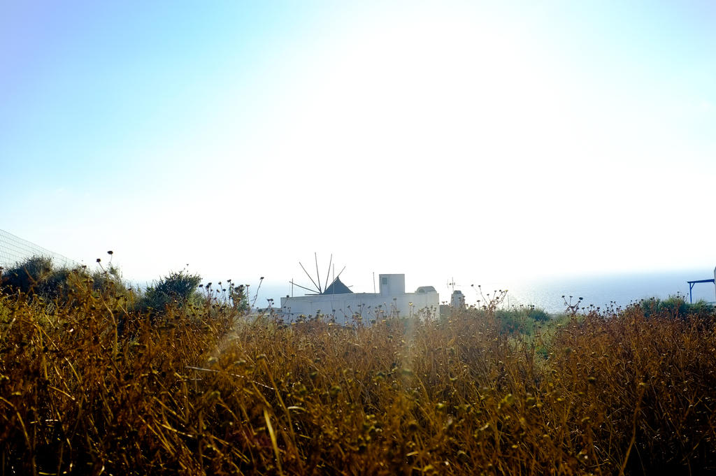 santorini's windmill