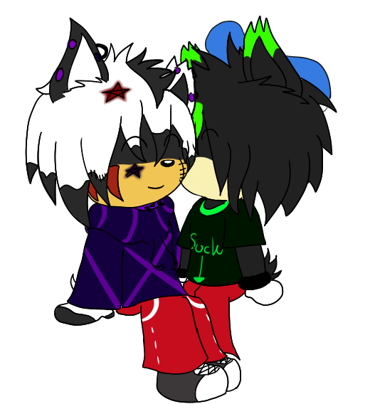 Lucifer and Gloom Chibi's -PC-