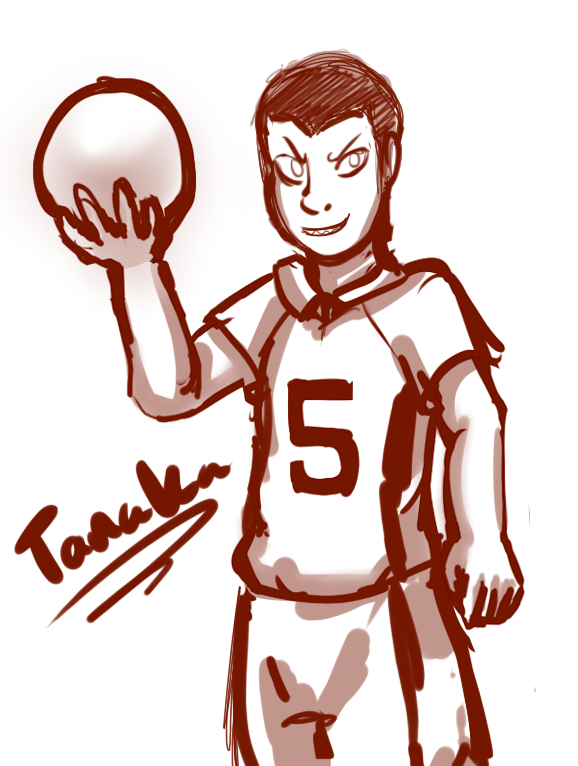 shaved ball man tanaka