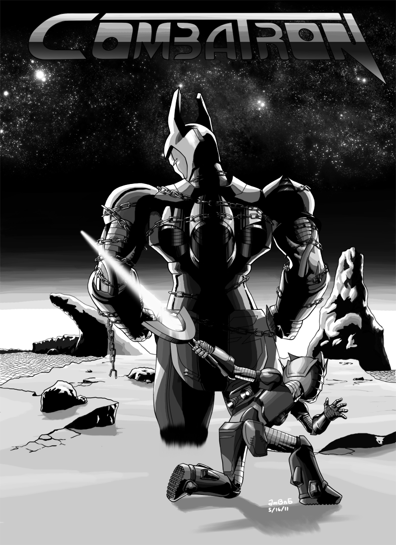 Combatron Front View Combatron Version 1 by boltzmankomiks on DeviantArt