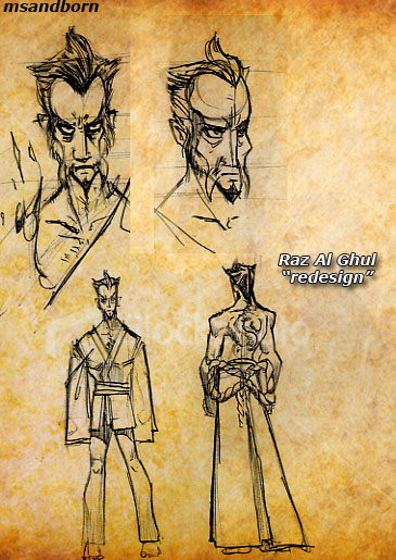 Raz Al Ghul - Redesign...