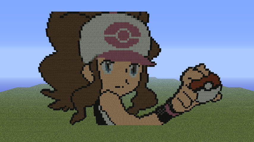 Minecraft Pixel Art-Hilda