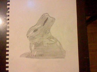 Chocolate lindt bunny