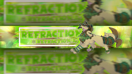 Fan-Banner for Refraction AJ