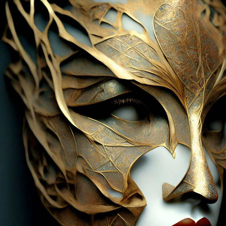 Gold ornate mask by Flatline187 on DeviantArt