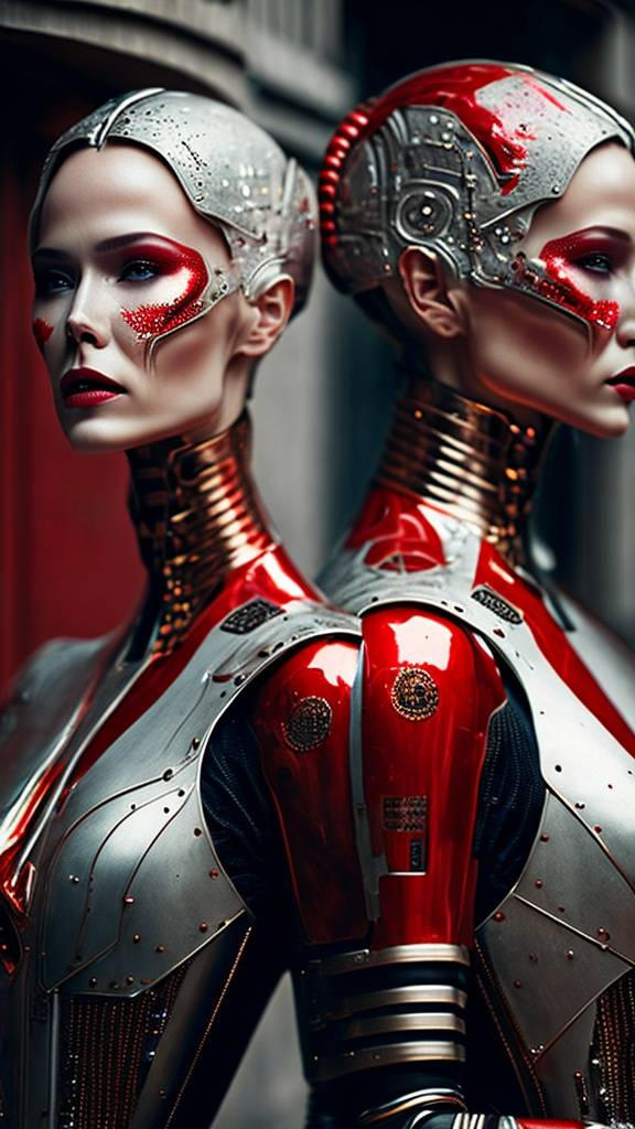 Red Cyborgs 3 by Flatline187 on DeviantArt