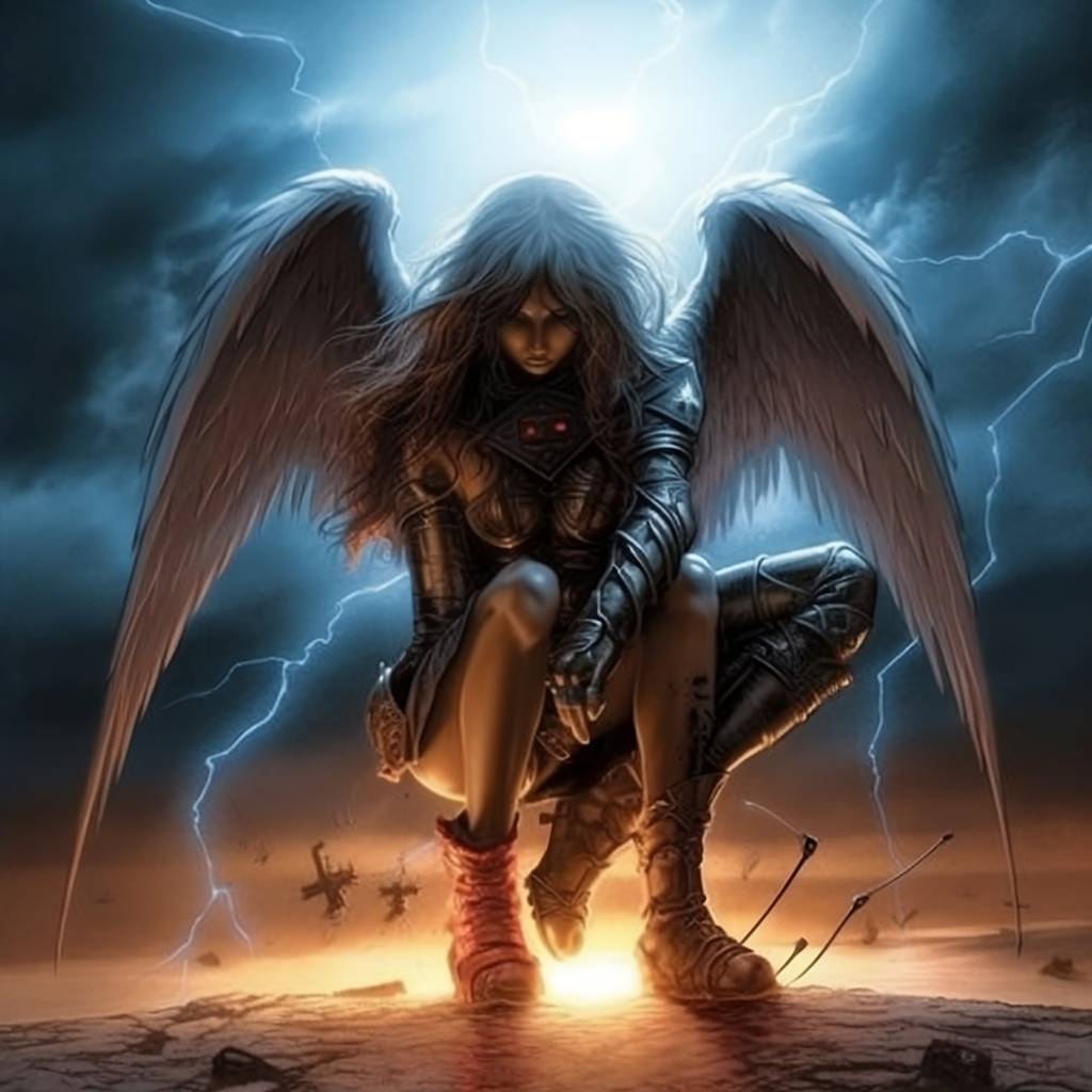 Fallen Angel Rear View Fallen Angel 6 by Flatline187 on DeviantArt