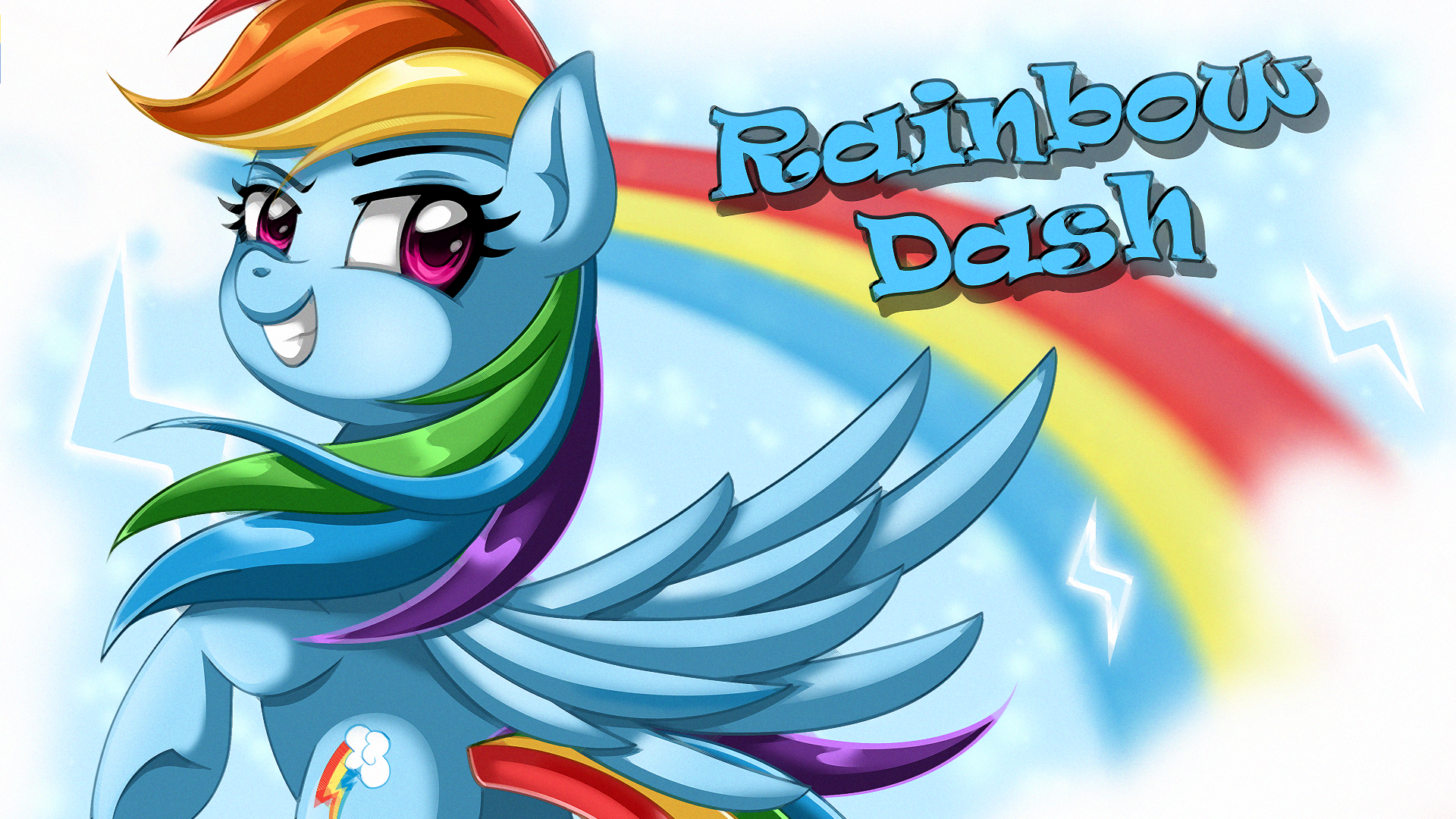 Wallpaper: Rainbow Dash