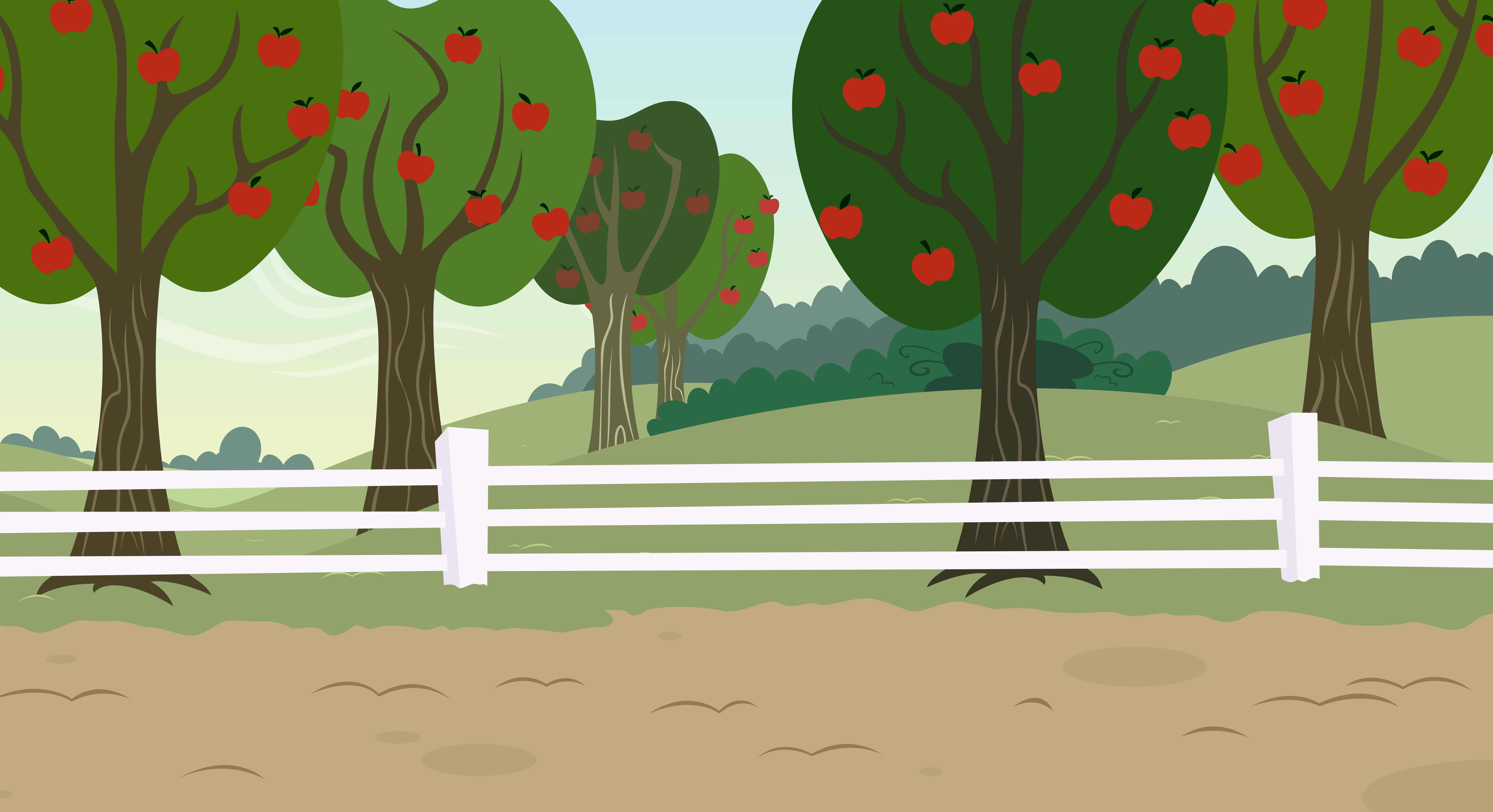 Background: Sweet Apple Acres 3 by EStories on DeviantArt