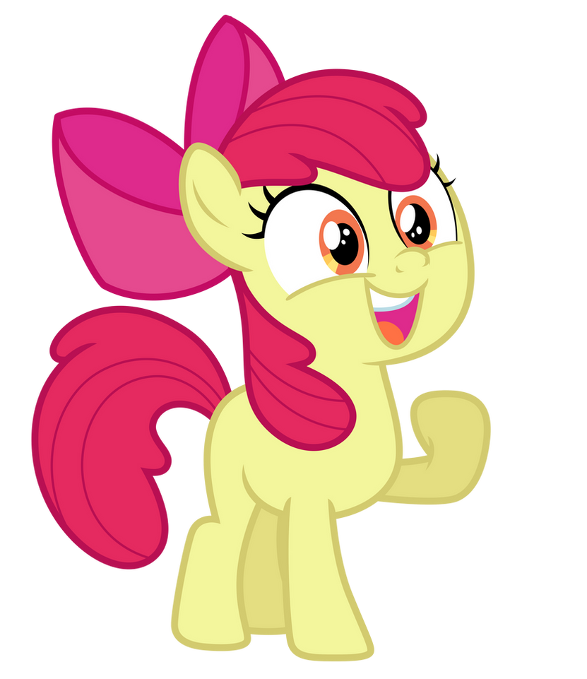 Mlp Vector Chasing Vector: Apple Bloom 20 by EStories on DeviantArt