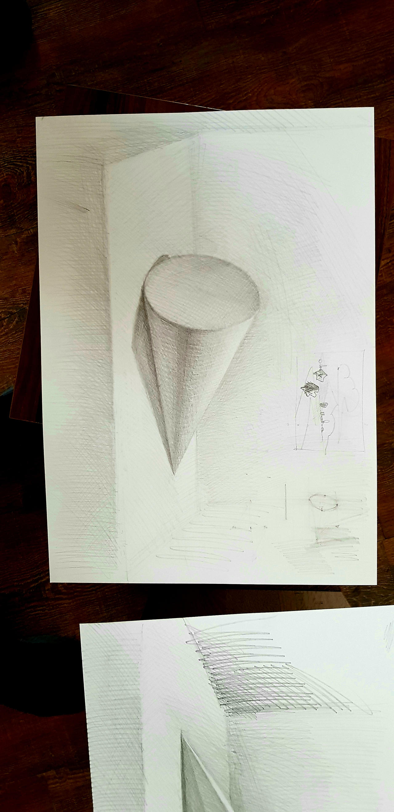 Cone Shadow Perspective Cone in perspective by levonbuck on DeviantArt