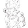 fighting vegeta