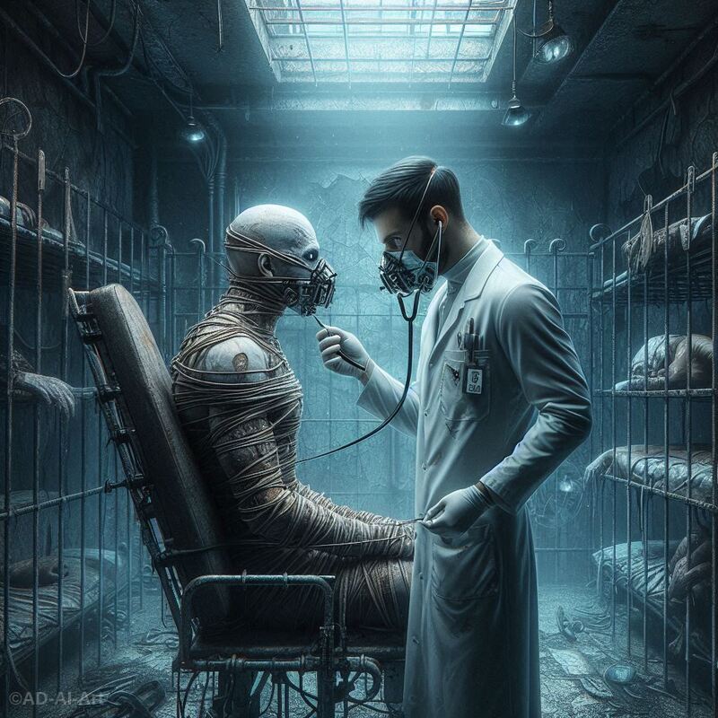 Medical experiments- Case Number 305 by AD-AI-Art on DeviantArt