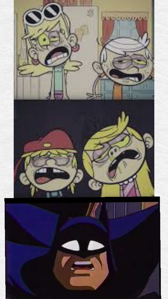 Batman Scared Back Batman scared by Zombie Louds by jaredyboy on DeviantArt