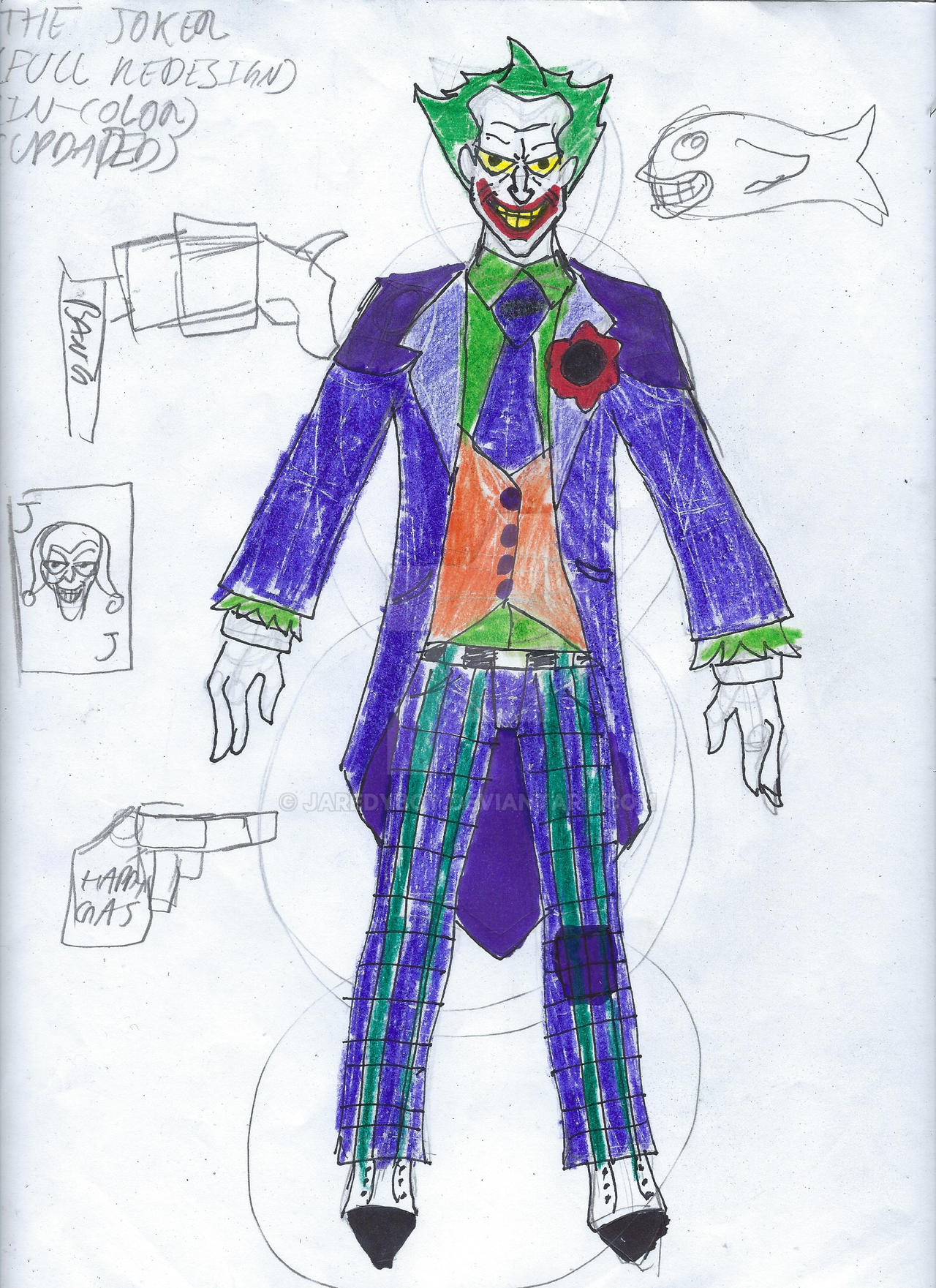 The Joker Full DC Unlimited Redesign by jaredyboy on DeviantArt