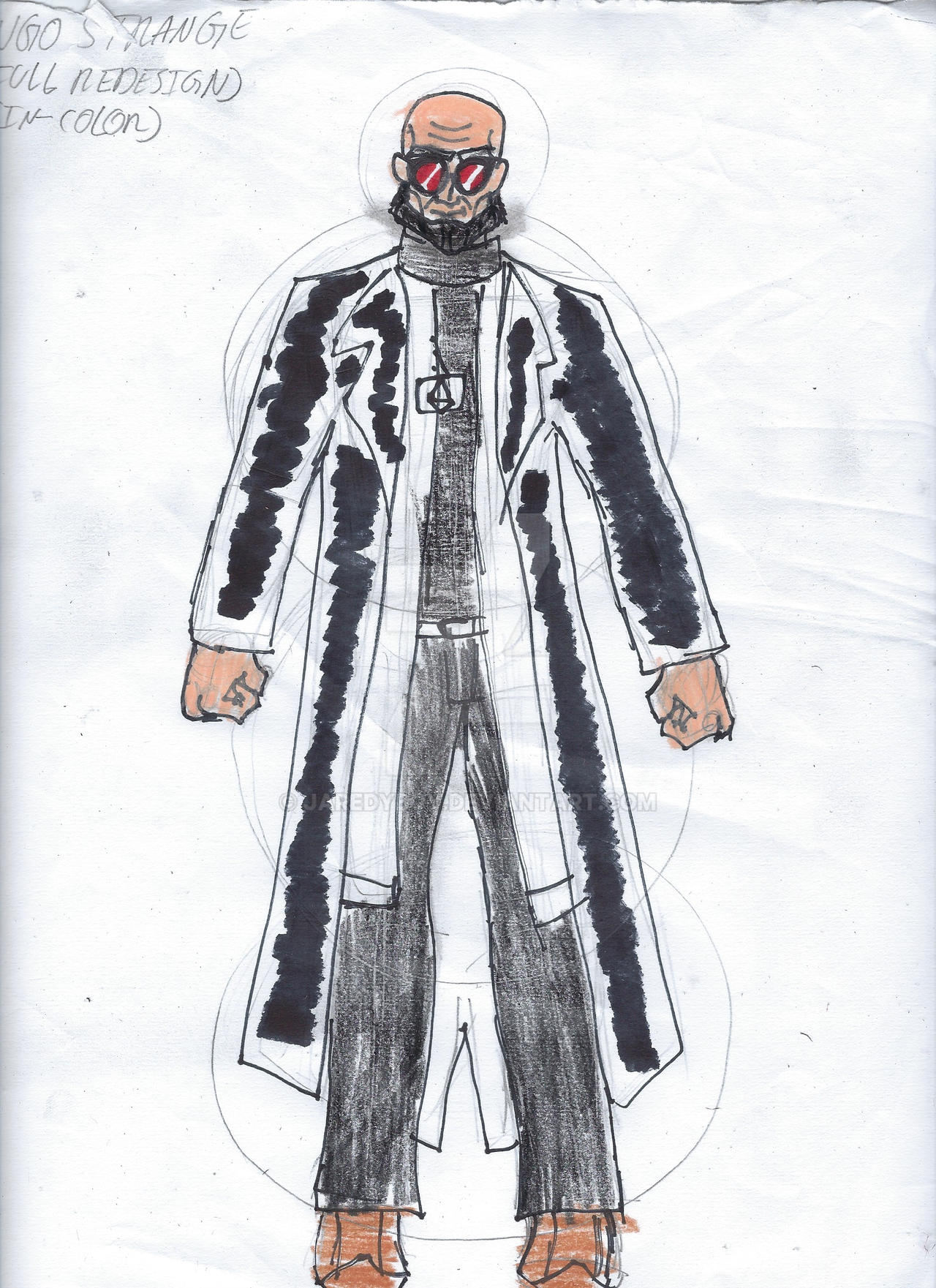 Hugo Strange Full DC Unlimited Redesign by jaredyboy on DeviantArt