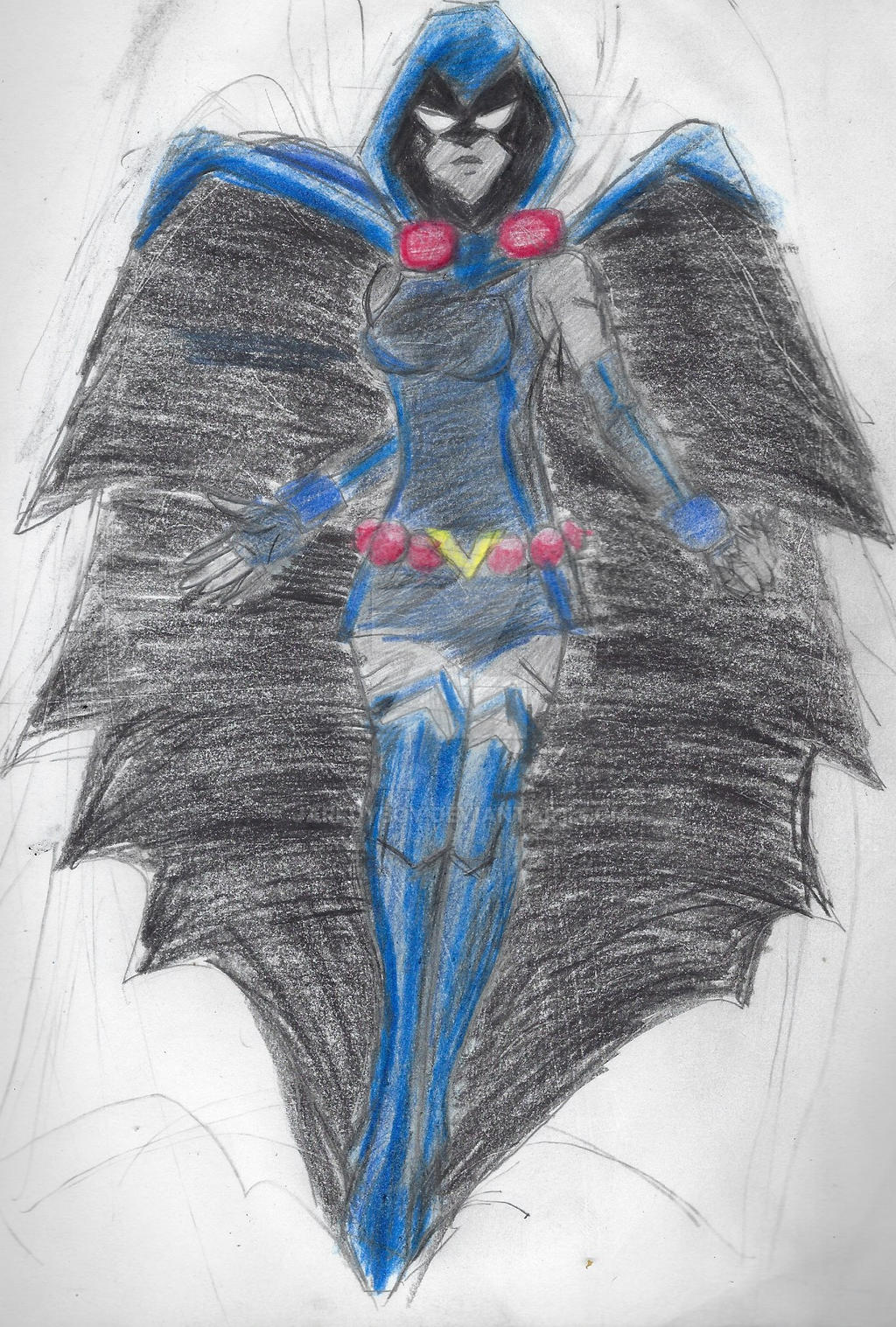 Raven (DC Unlimited Final Desing) by jaredyboy on DeviantArt