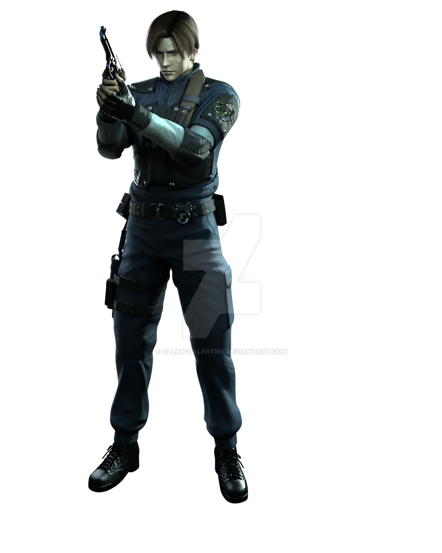 Leon Rpd Pfp Leon RPD Uniform - Professional Render by Allan-Valentine on DeviantArt