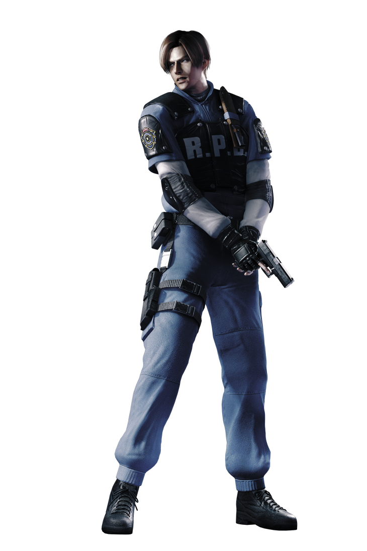 Leon RPD Uniform #2 - Professional Render by Allan-Valentine on DeviantArt