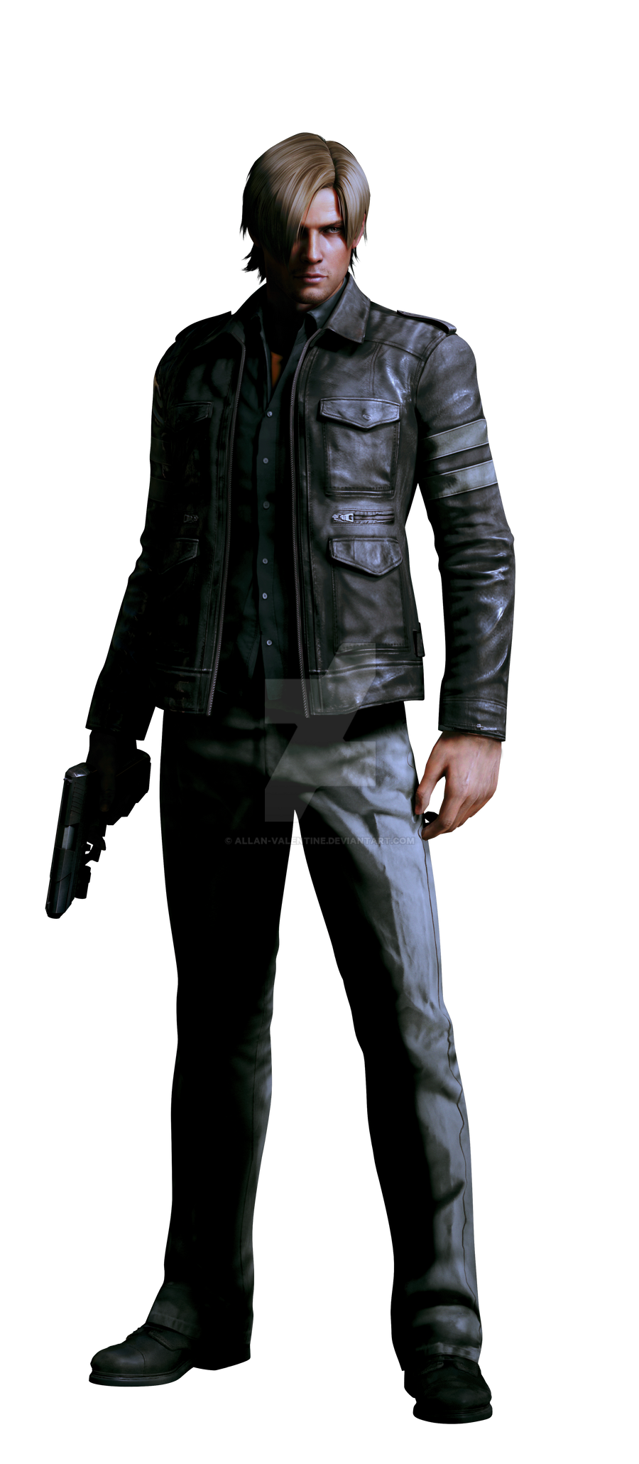 Leon - Resident Evil 6 - Professional Render