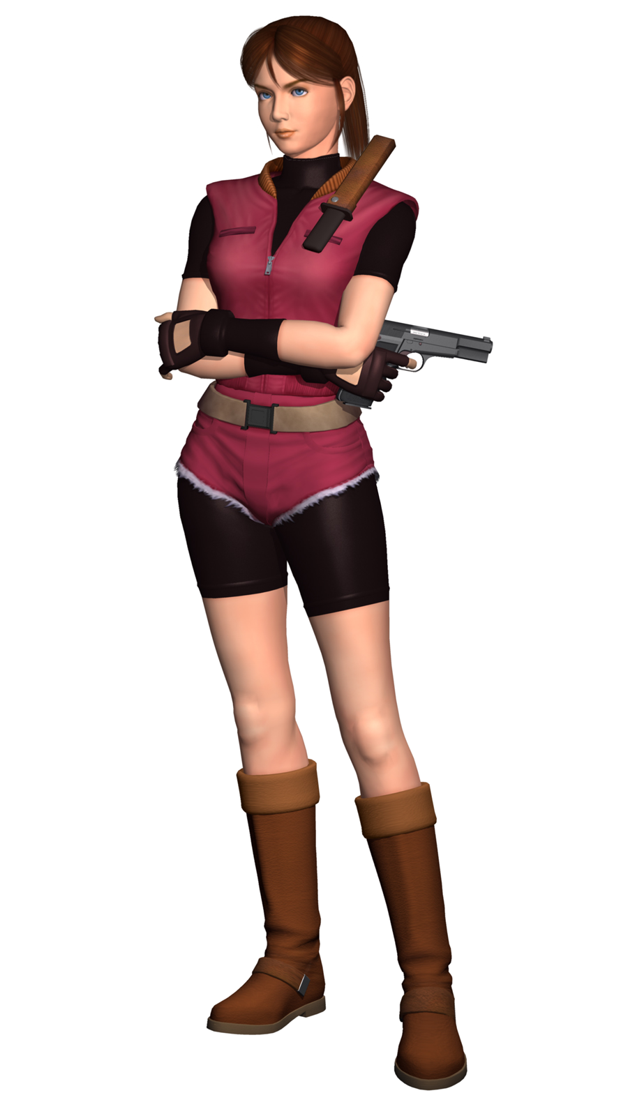 Claire Redfield - Resident Evil 2 Minecraft Skin