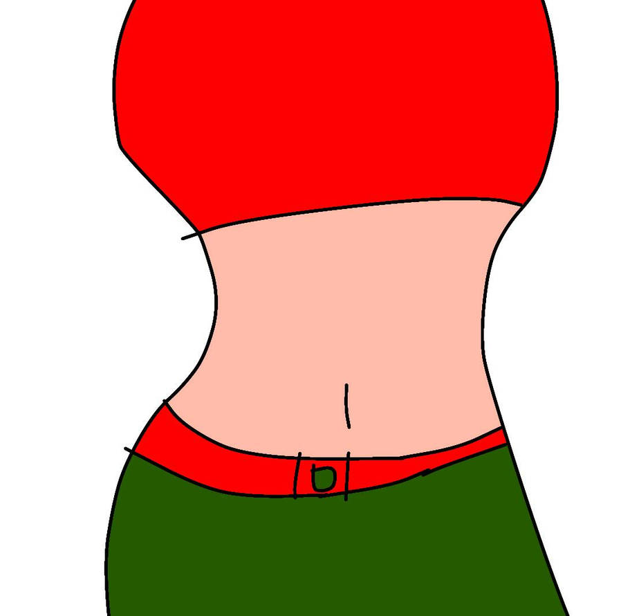 Mid Ripped Cartoon Whittys midriff by Foxlippythecs on DeviantArt