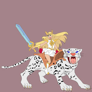 She-ra and her jaguar coloration