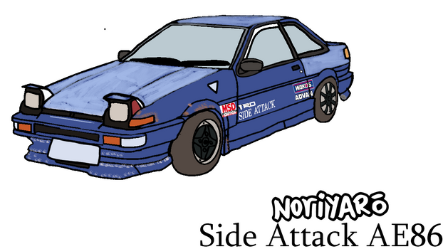 Side Attack AE86