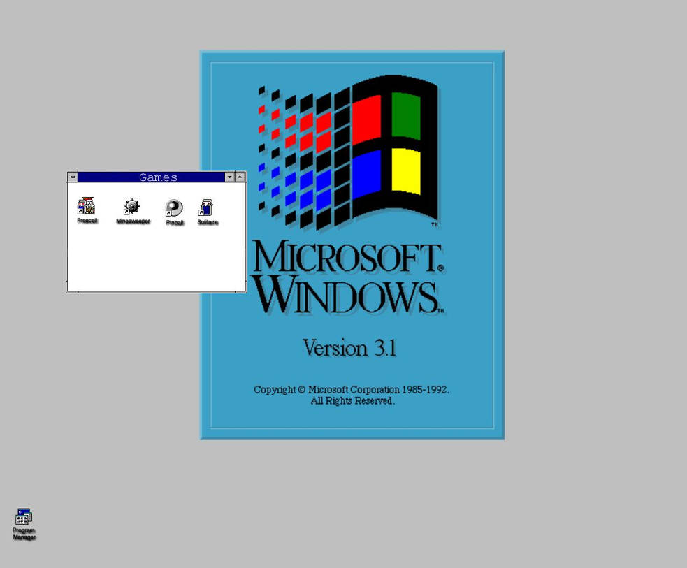 Windows 3.1 by McBitzer on DeviantArt