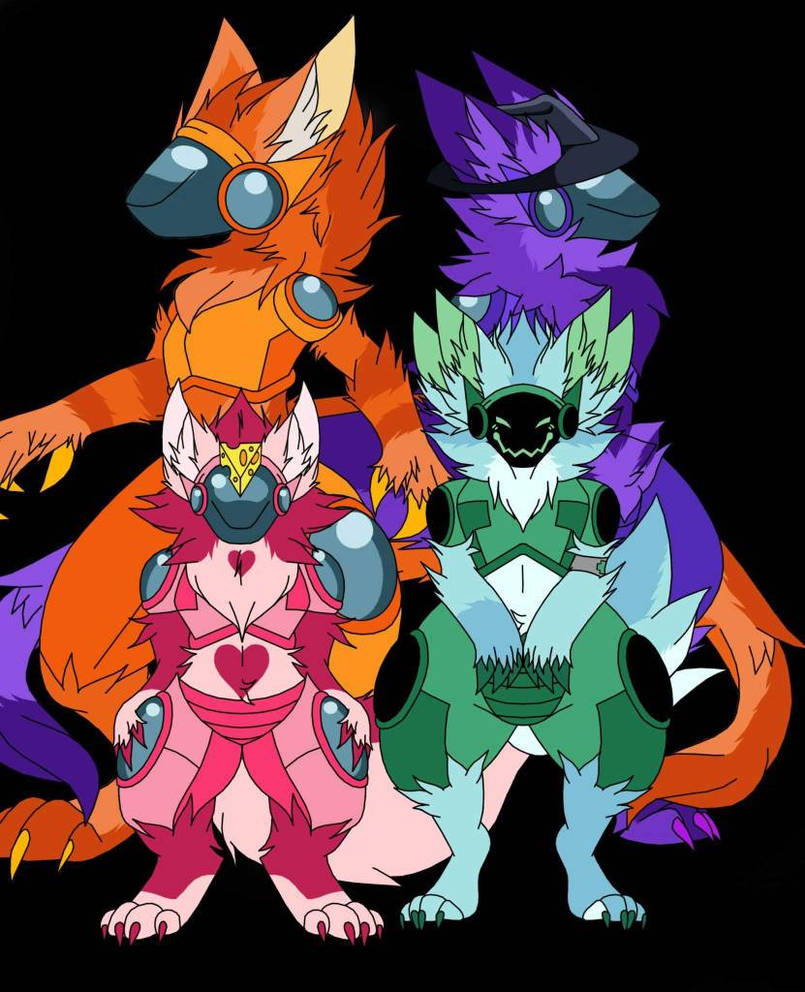 Protogen Ranger the 4 protogen by shadowkunsgirlfriend on DeviantArt
