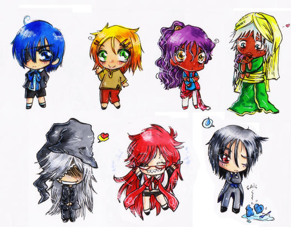 Kuroshitsuji chibis