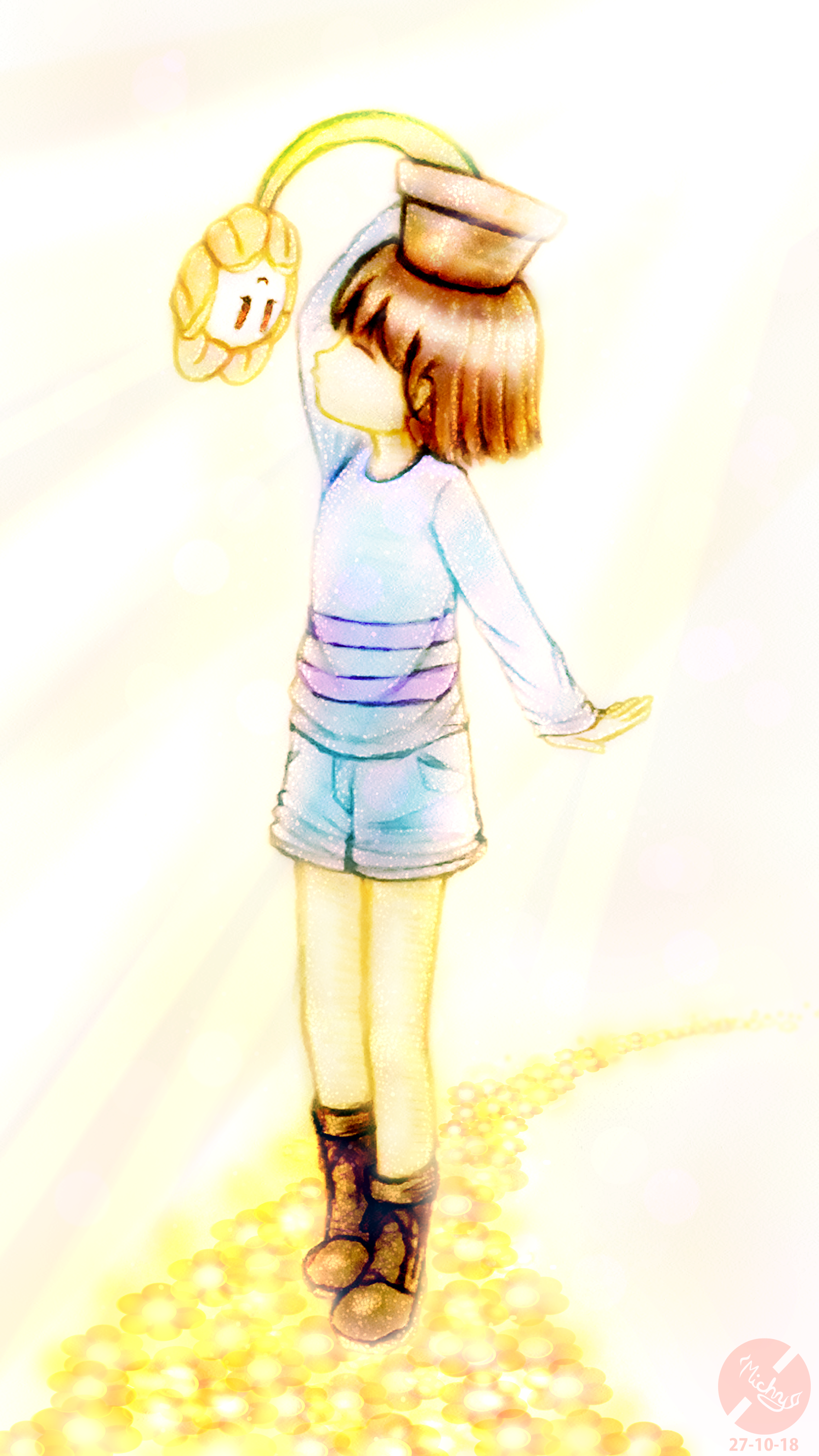 Flowisk AKA Flowey X Frisk on UnderTale-Ships - DeviantArt