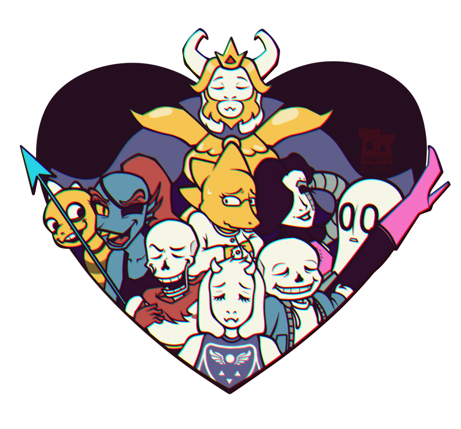 Undertale First Part Undertale Anniversary 1st part by Michy64 on DeviantArt