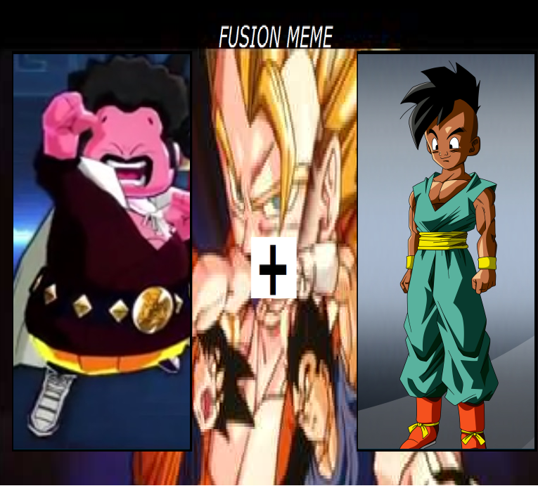 Dragon ball GT : Uub and buu fusion 