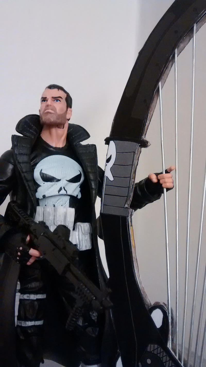 Frank Castle is moved by Warharp's music