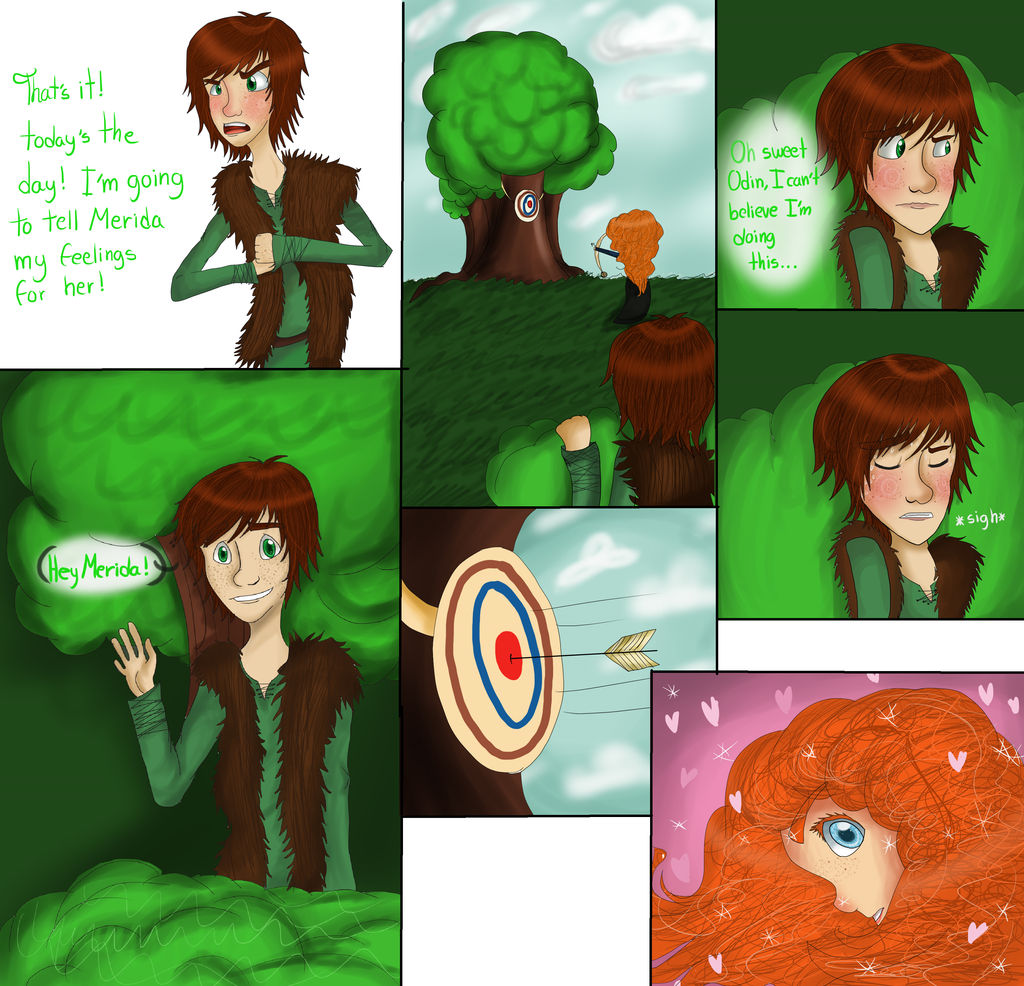 Mericcup Parte Mericcup comic part 1 one by Sonnikufan4ever on DeviantArt