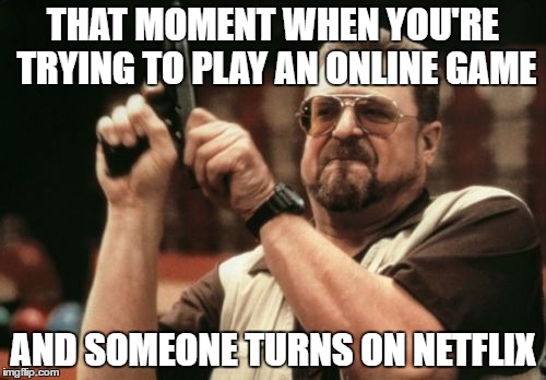 Online game interrupted!