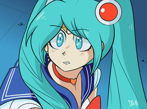 Hatsune Miku Sailor Moon redraw