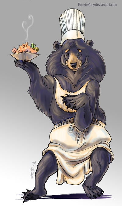 Yue the Moon Bear Chef