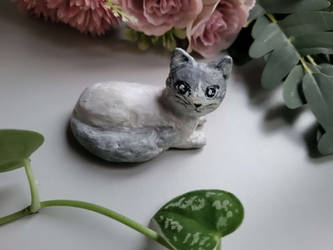 Cat sculpture - Figurine