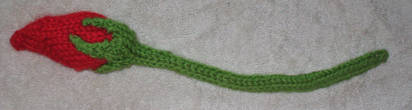 Knitted Rosebud