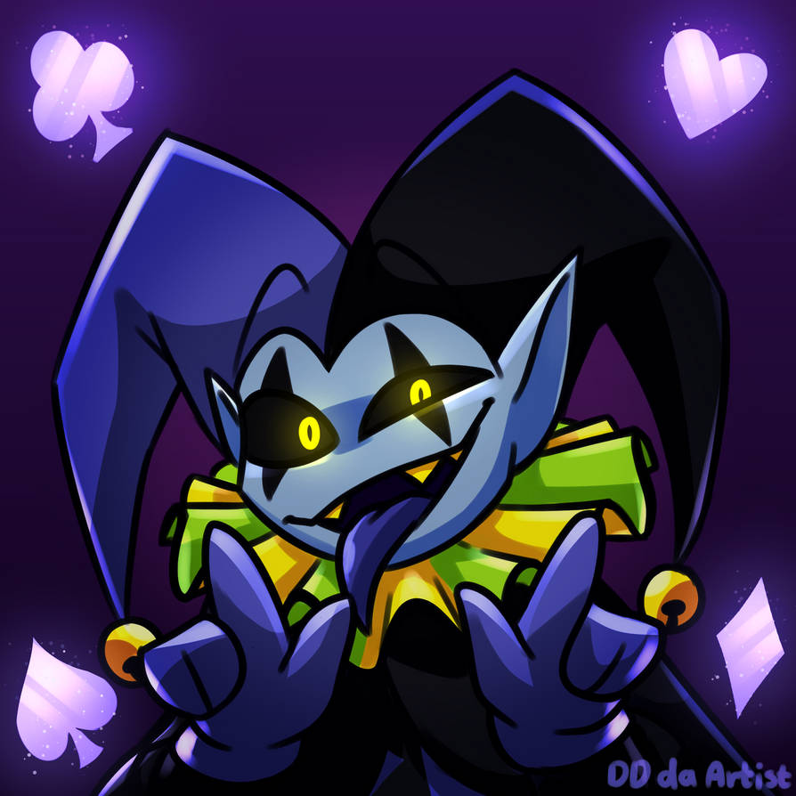 Jevil (Redraw) by DDdaArtist on DeviantArt