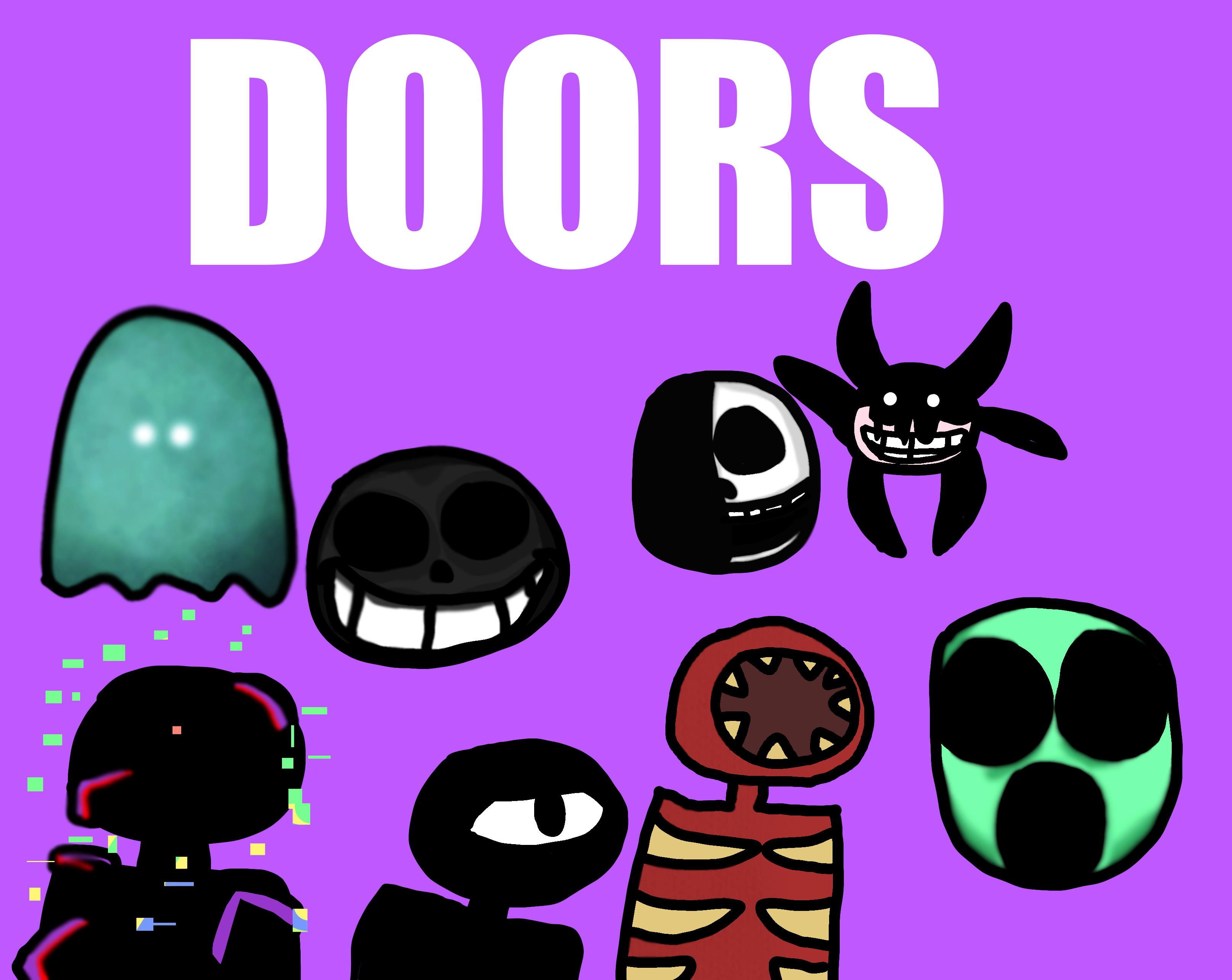 Doors Roblox Doors | Poster