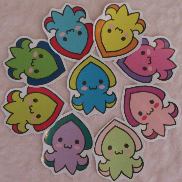 Cuddlyfish Stickers