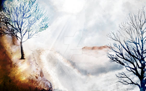 Digi Paintings #2: Winter Solstice