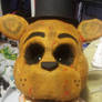 Golden Freddy cosplay head