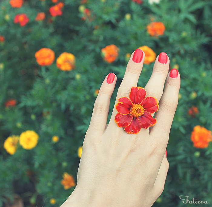 Flower ring