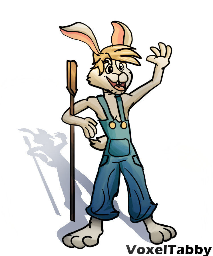 Ryan the Rabbit by VoxelTabby on DeviantArt